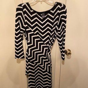 Ann Taylor Chevron dress